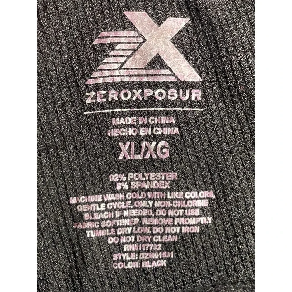 ZeroXposur Thermal Pants Mens Black XL Waffle Knit Base Layer DZM01532